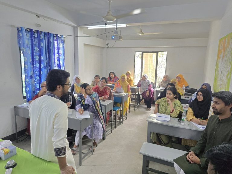 Training by Saroar Hossain at Angelica International School